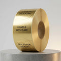 Metallic Gold Premium Labels