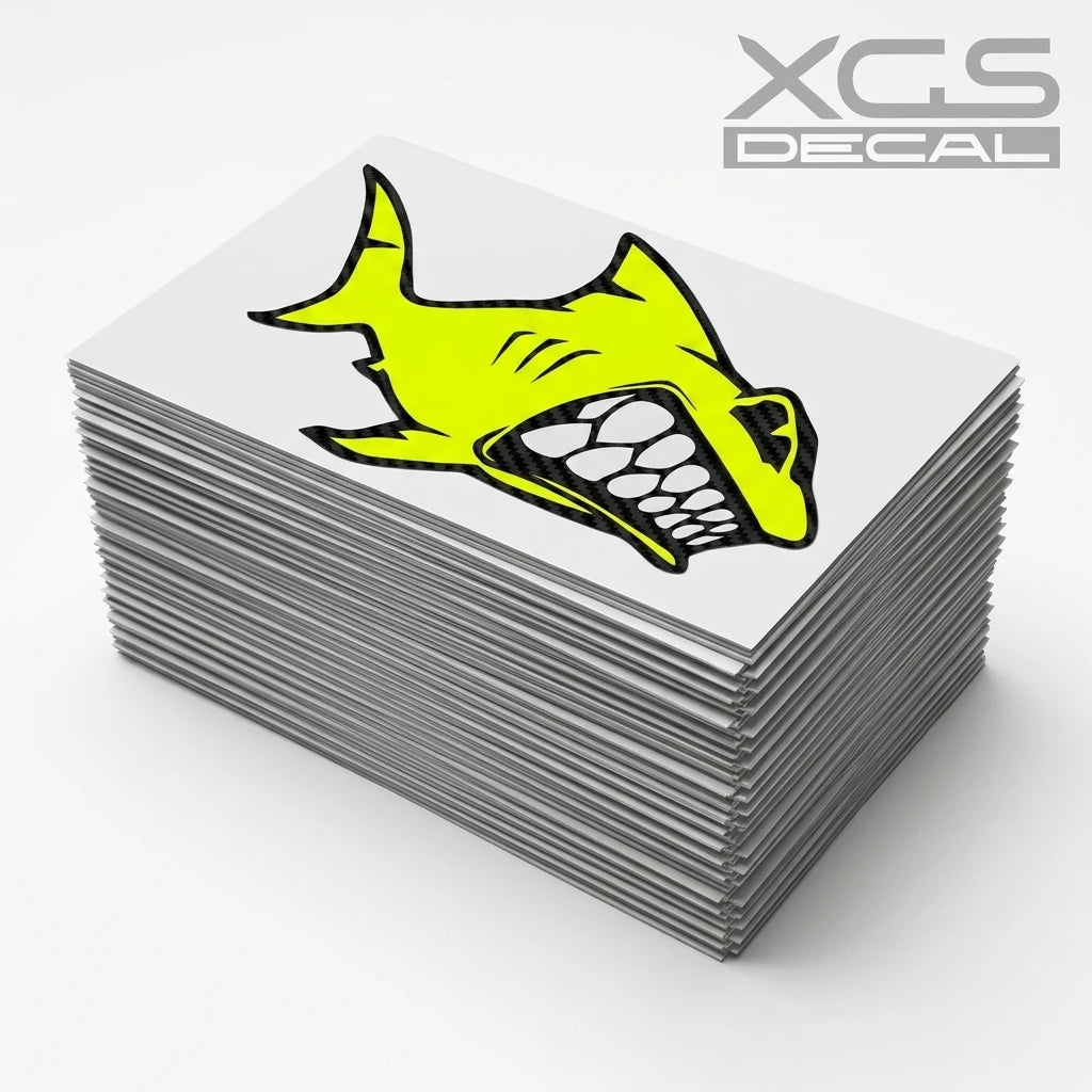 XGS Angry Shark Decal